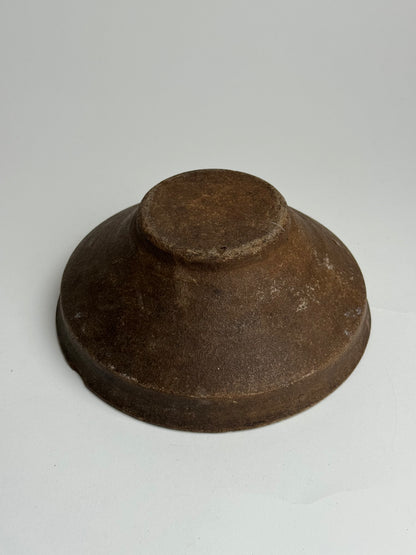 Earthy Brown Tapered Bowl