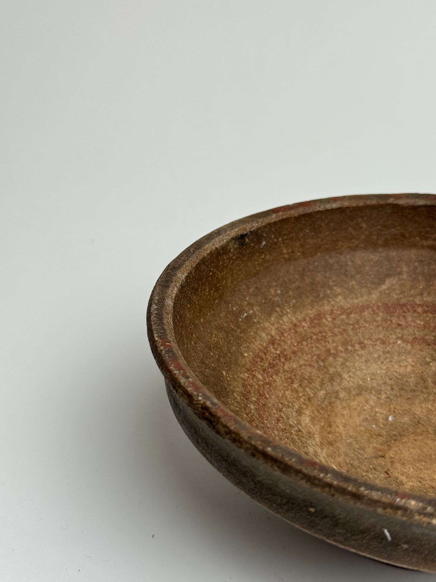 Earthy Brown Tapered Bowl