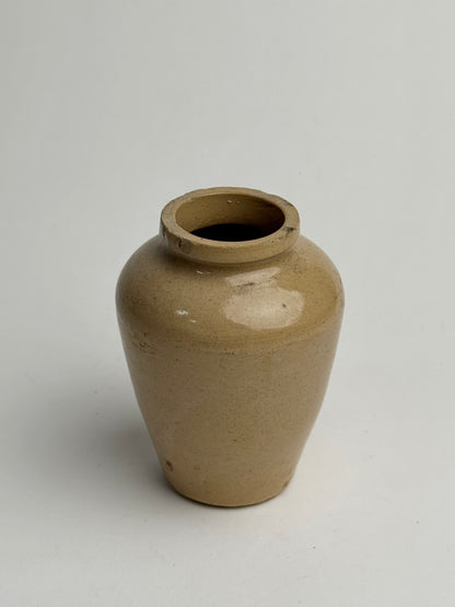 Small Glazed Warm Tapered Pot