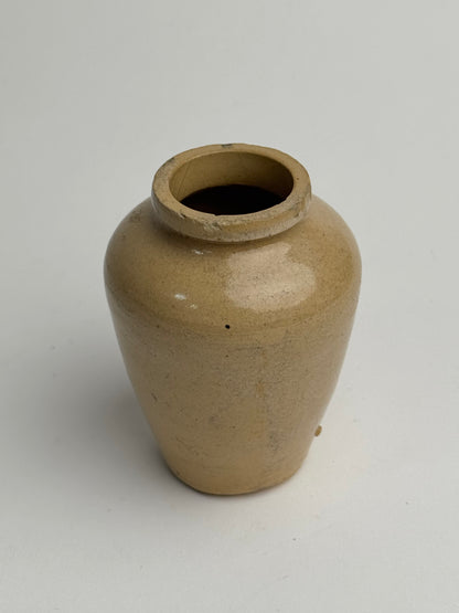 Small Glazed Warm Tapered Pot