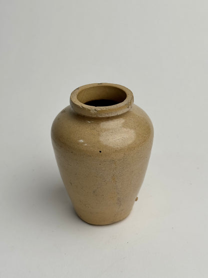 Small Glazed Warm Tapered Pot