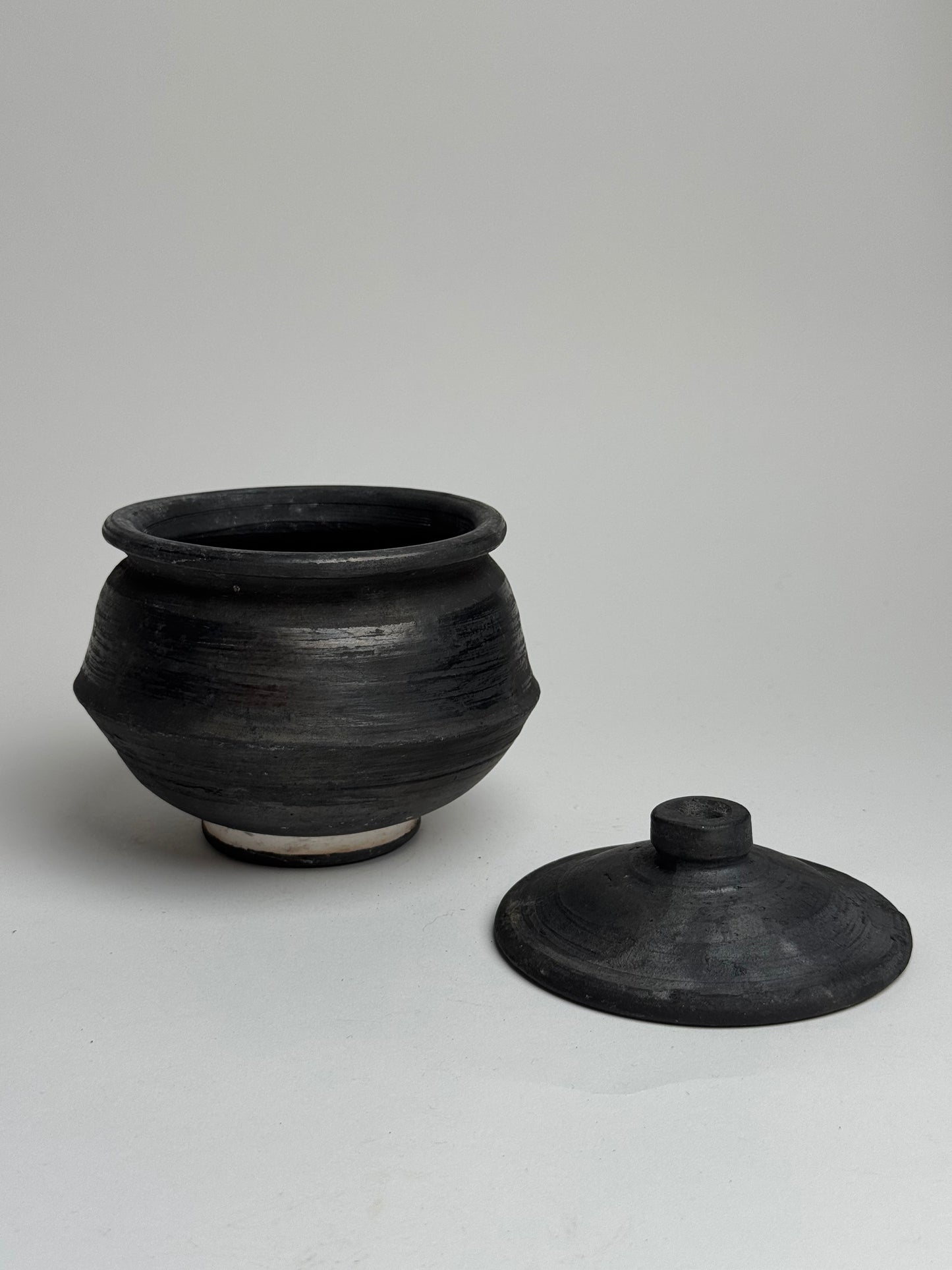 Charcoal Rounded Pots