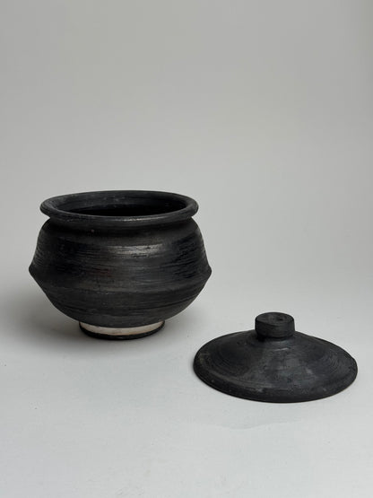 Charcoal Rounded Pots