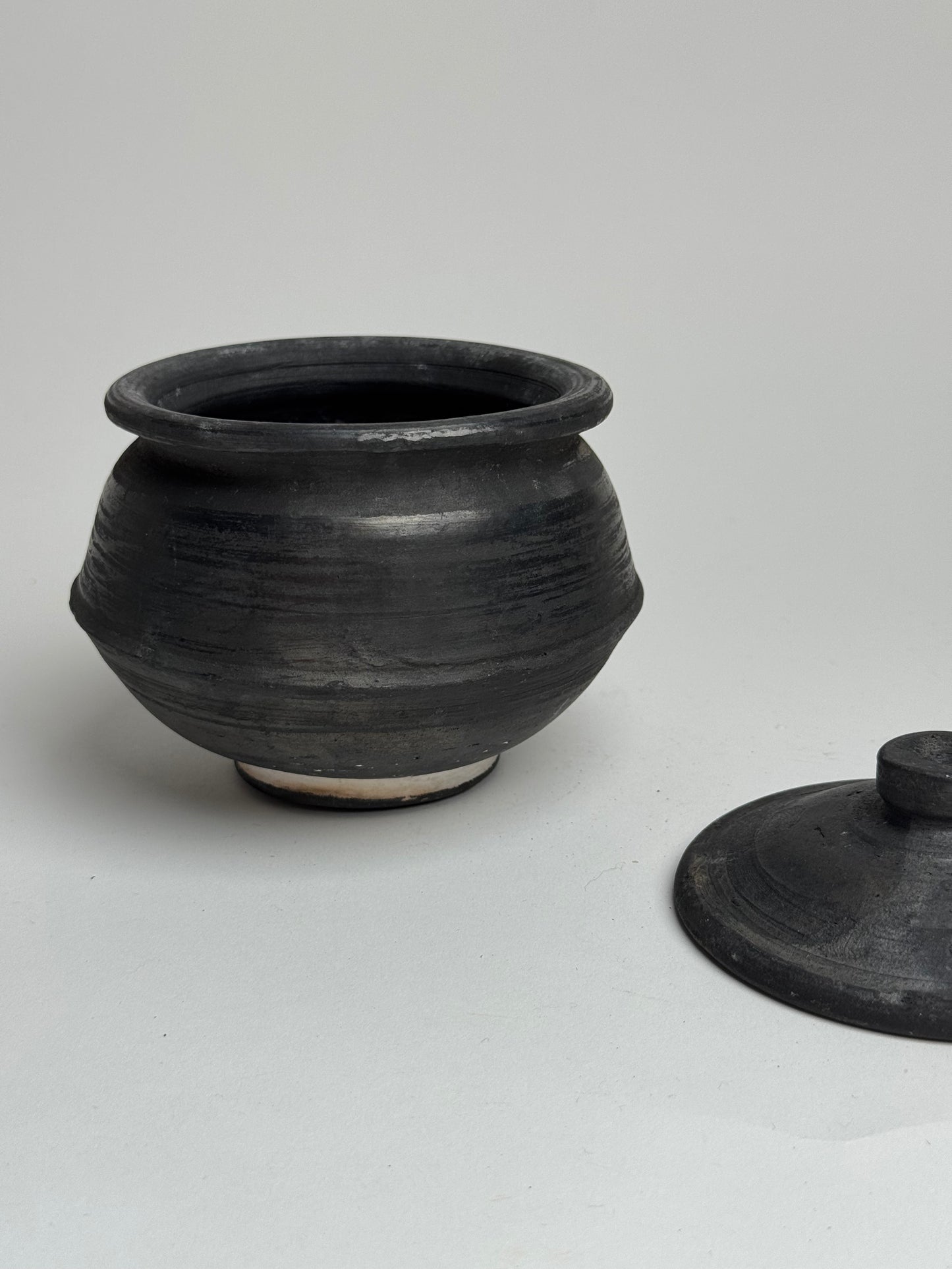Charcoal Rounded Pots