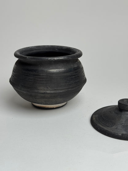Charcoal Rounded Pots