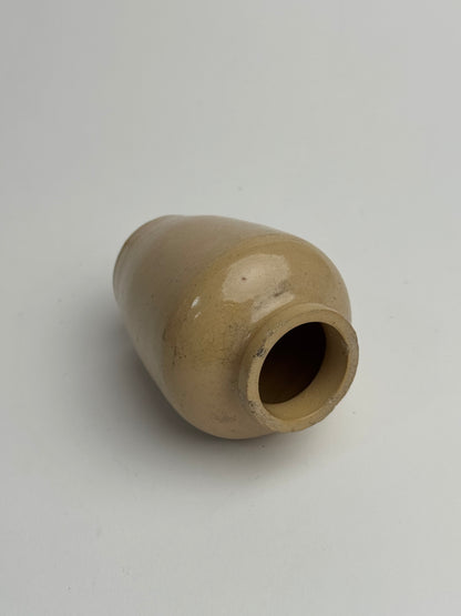 Small Glazed Warm Tapered Pot