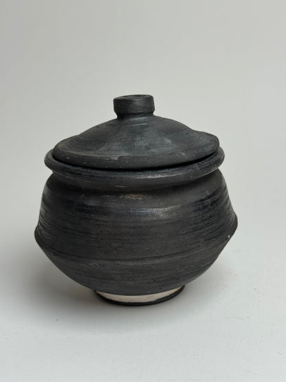 Charcoal Rounded Pots