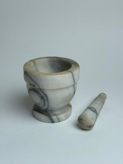 Marble Pestle & Mortar
