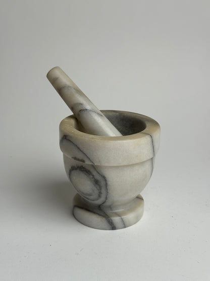 Marble Pestle & Mortar