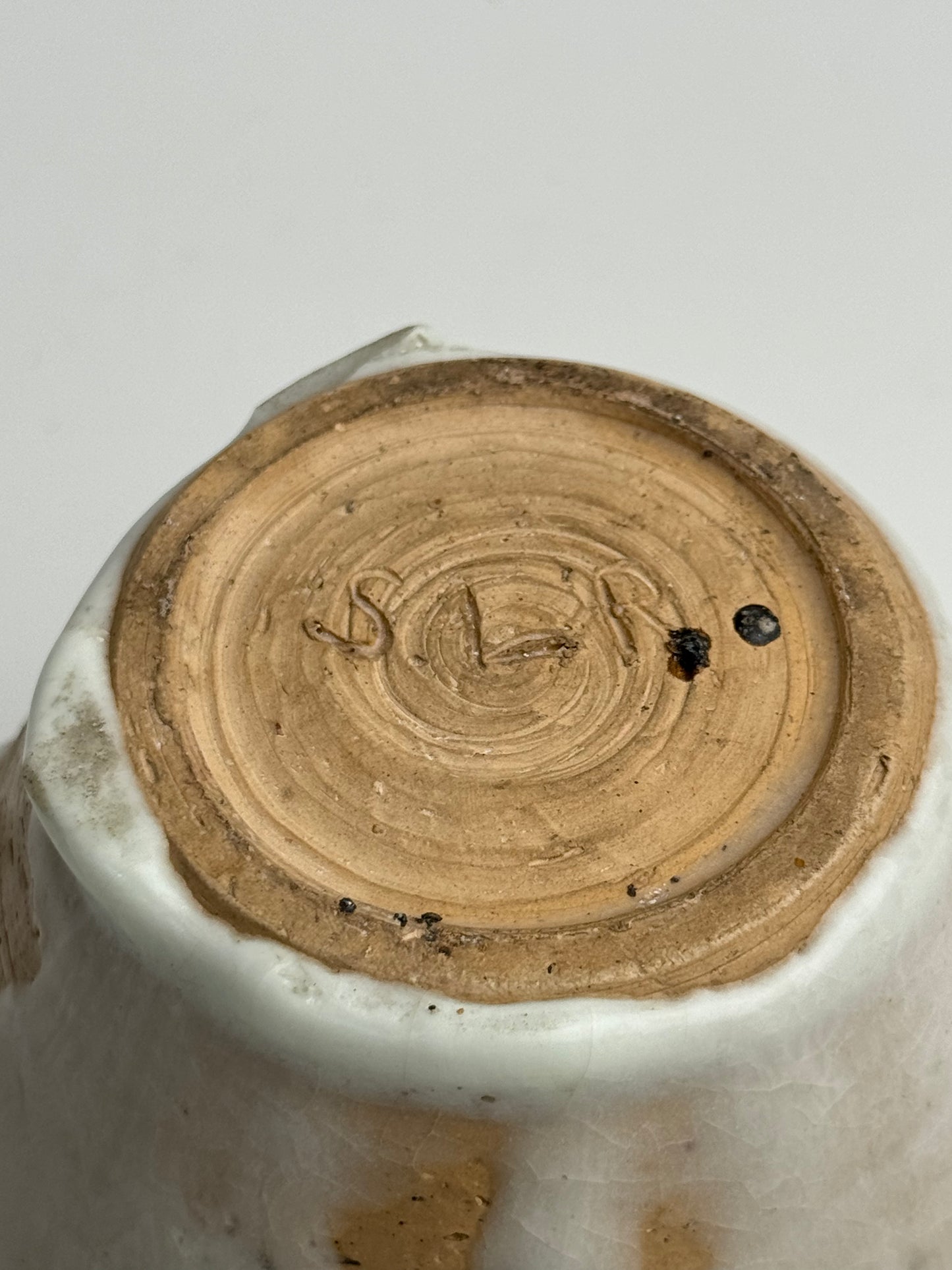 Neutral Drip Glaze Vase