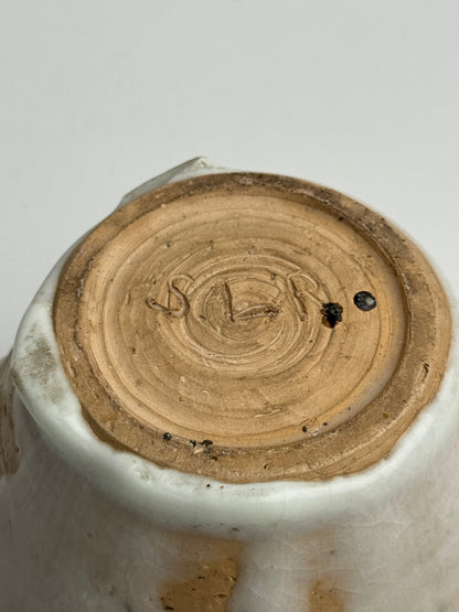 Neutral Drip Glaze Vase