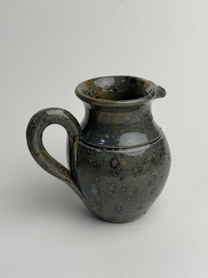 Muted Blue Green Mottled Jug