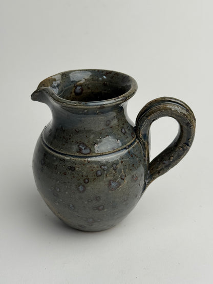 Muted Blue Green Mottled Jug