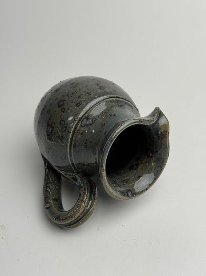 Muted Blue Green Mottled Jug