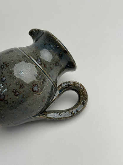 Muted Blue Green Mottled Jug