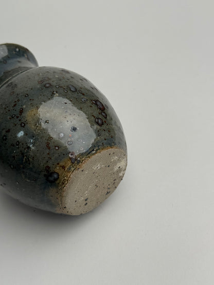 Muted Blue Green Mottled Jug