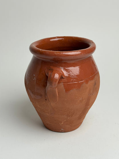 Rust Twin Handled Pot