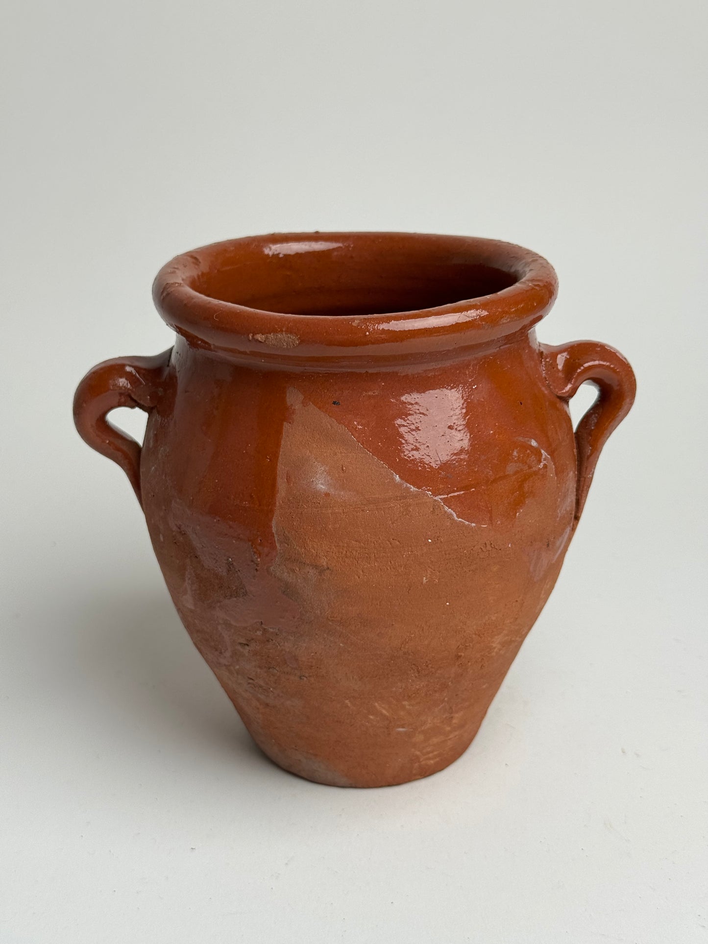 Rust Twin Handled Pot
