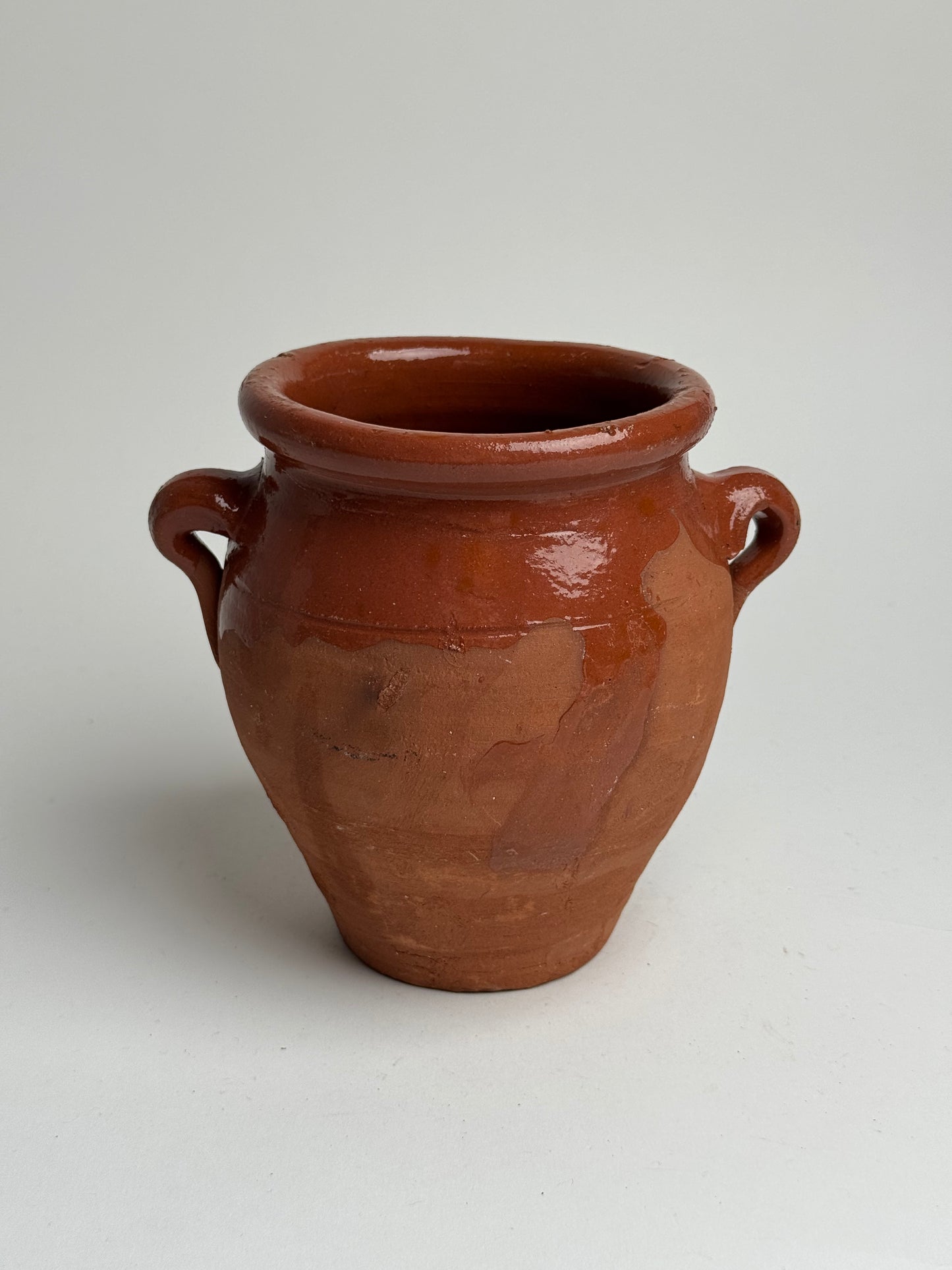 Rust Twin Handled Pot