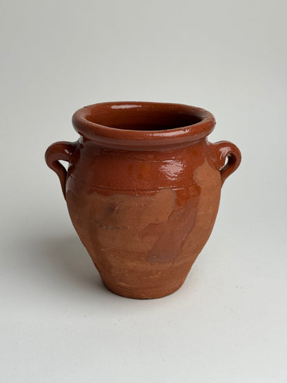 Rust Twin Handled Pot