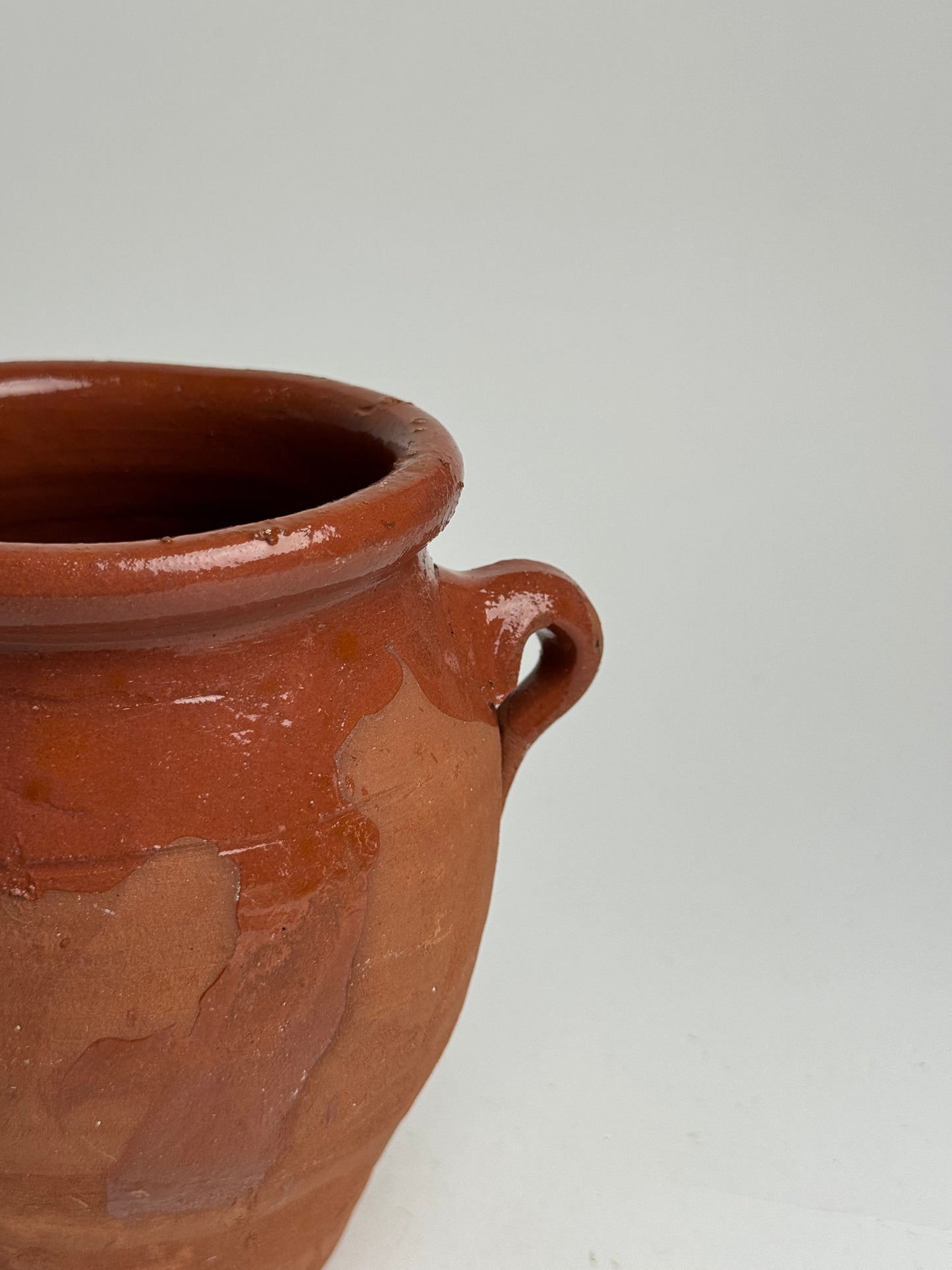 Rust Twin Handled Pot