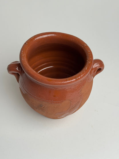 Rust Twin Handled Pot
