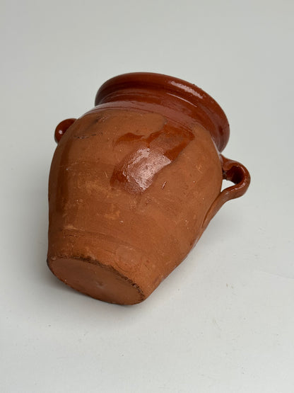 Rust Twin Handled Pot