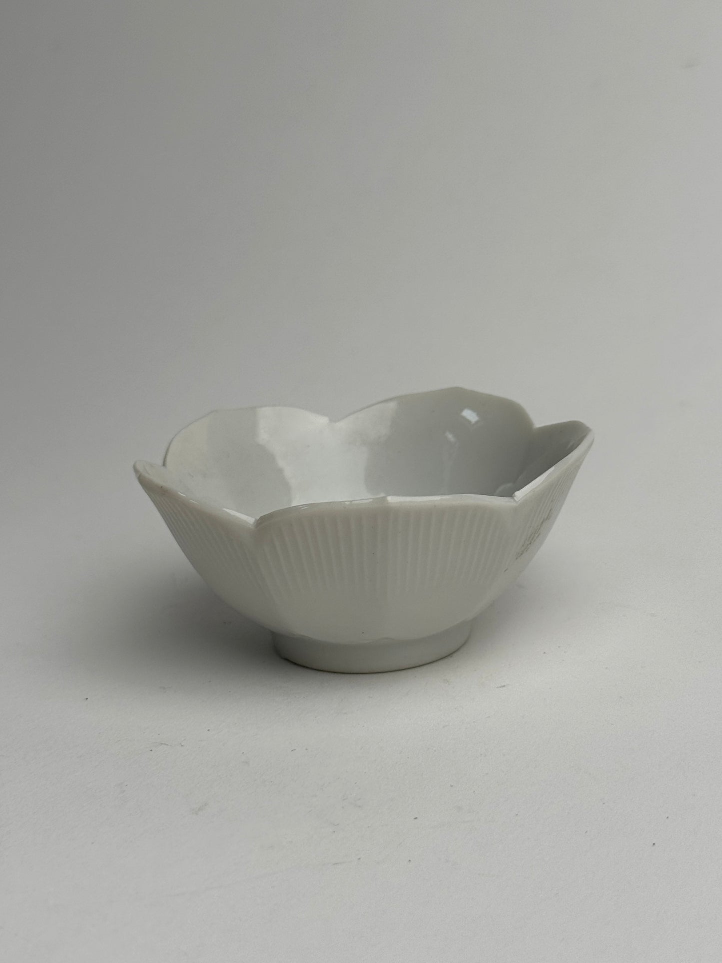 Small Vintage Flower Shaped Bowl