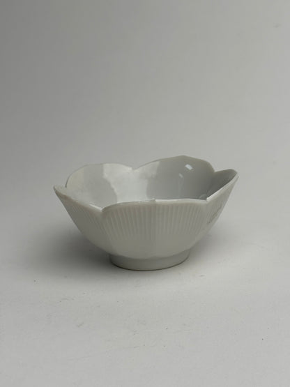 Small Vintage Flower Shaped Bowl