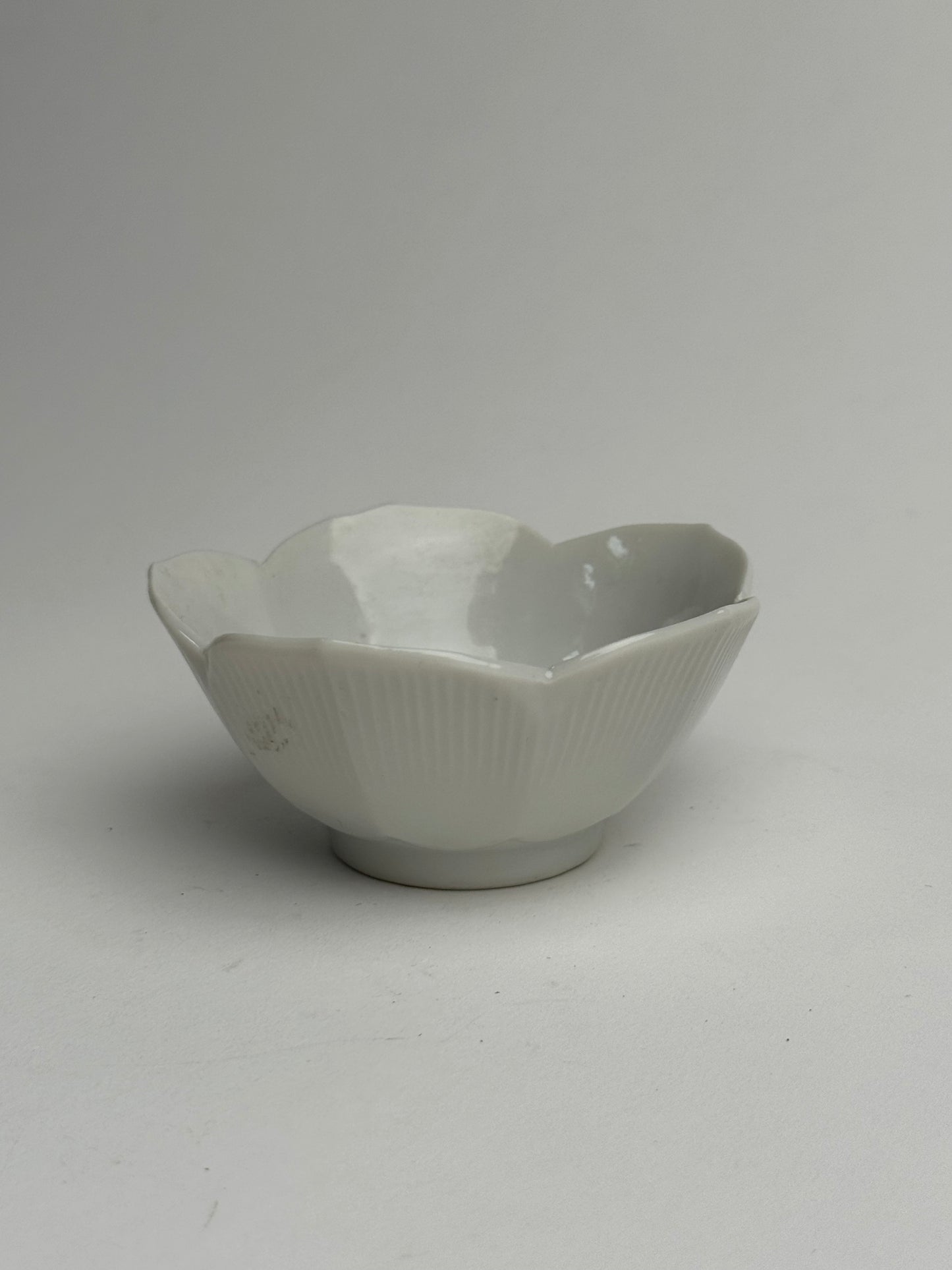 Small Vintage Flower Shaped Bowl