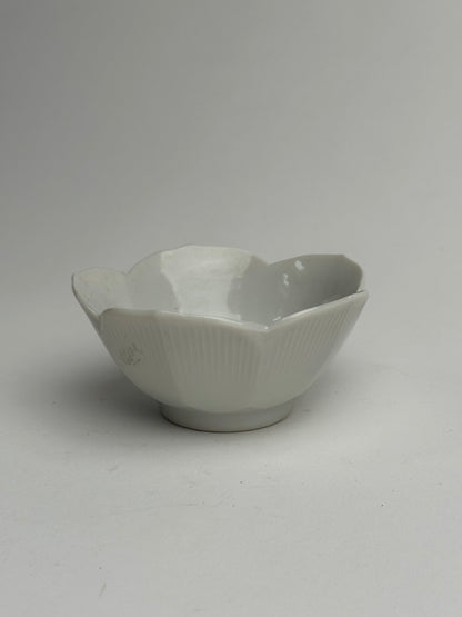 Small Vintage Flower Shaped Bowl