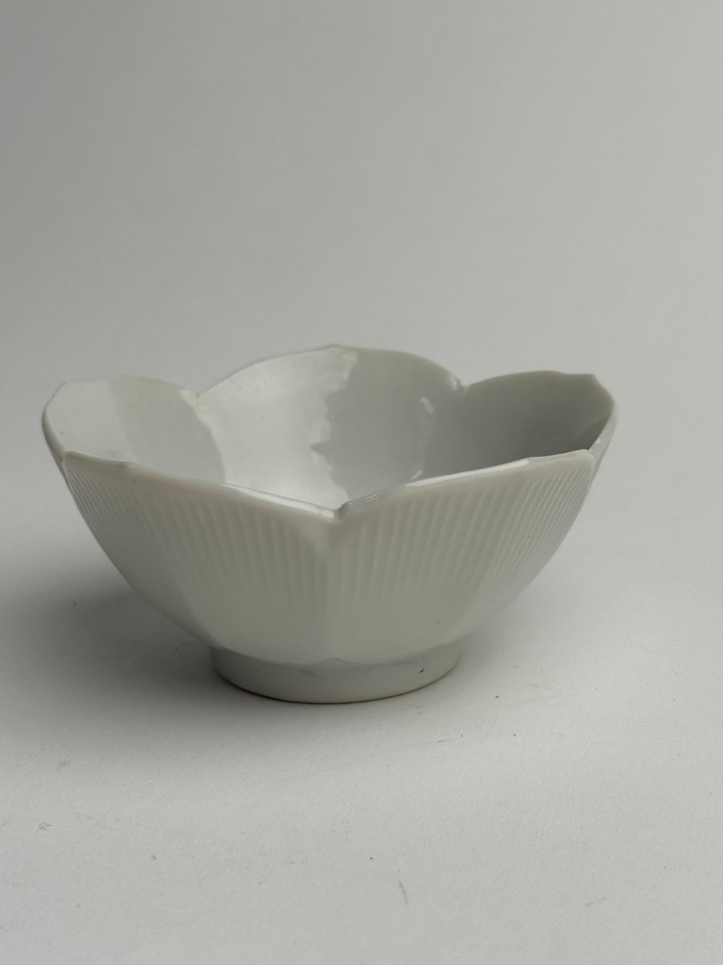 Small Vintage Flower Shaped Bowl