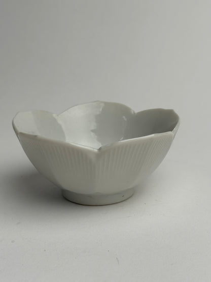 Small Vintage Flower Shaped Bowl