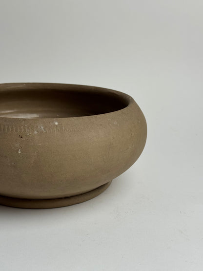 Large Round Earthenware Bowl