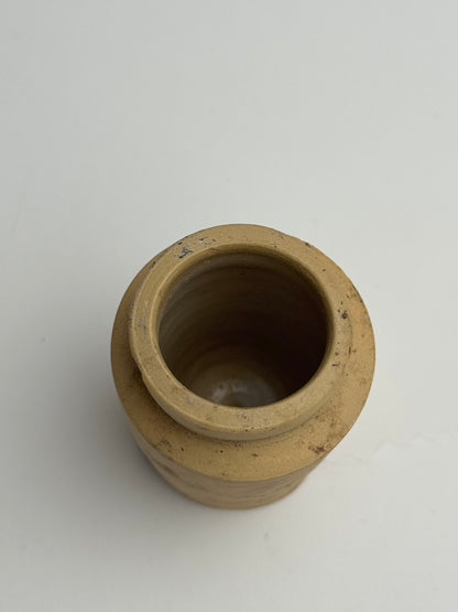 Miniature Beige Vintage Pot