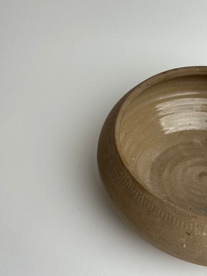 Large Round Earthenware Bowl