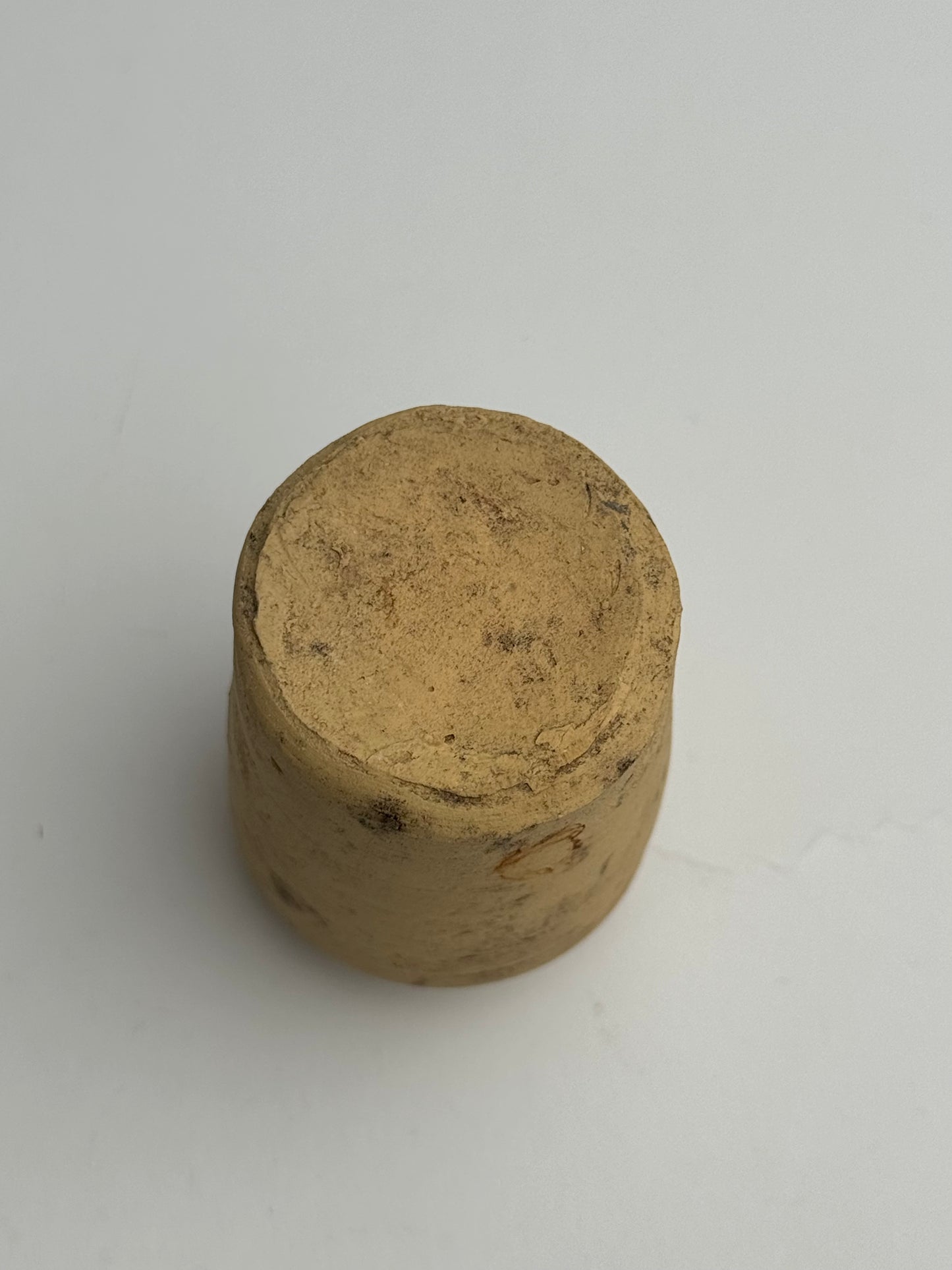 Miniature Beige Vintage Pot