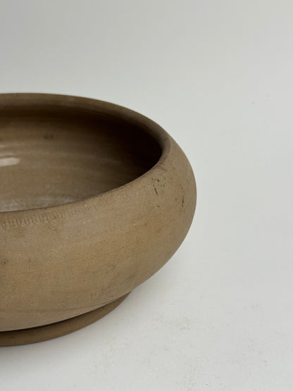 Large Round Earthenware Bowl