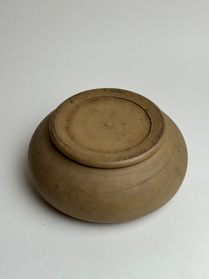 Large Round Earthenware Bowl
