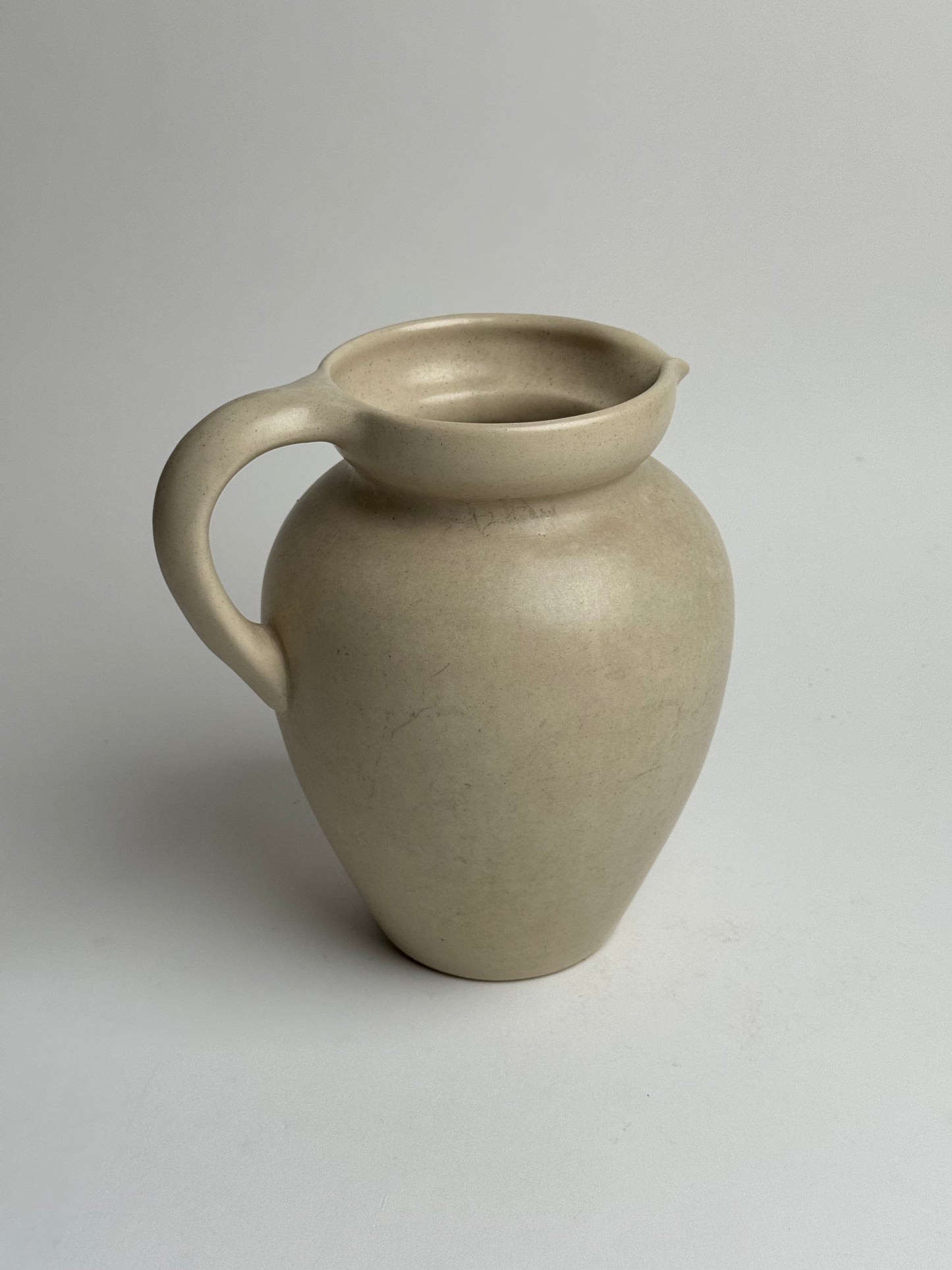Cream Rounded Jug