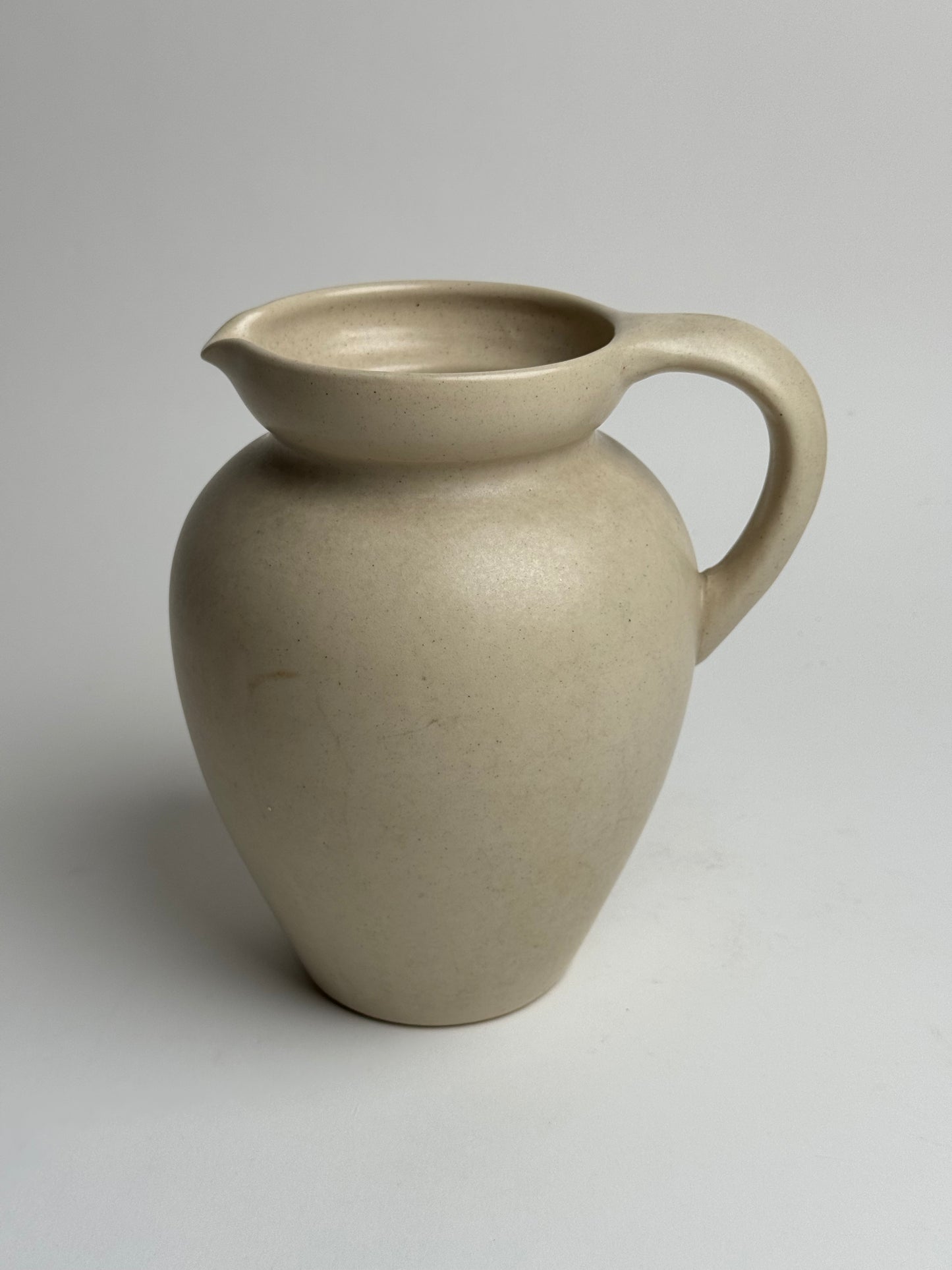 Cream Rounded Jug