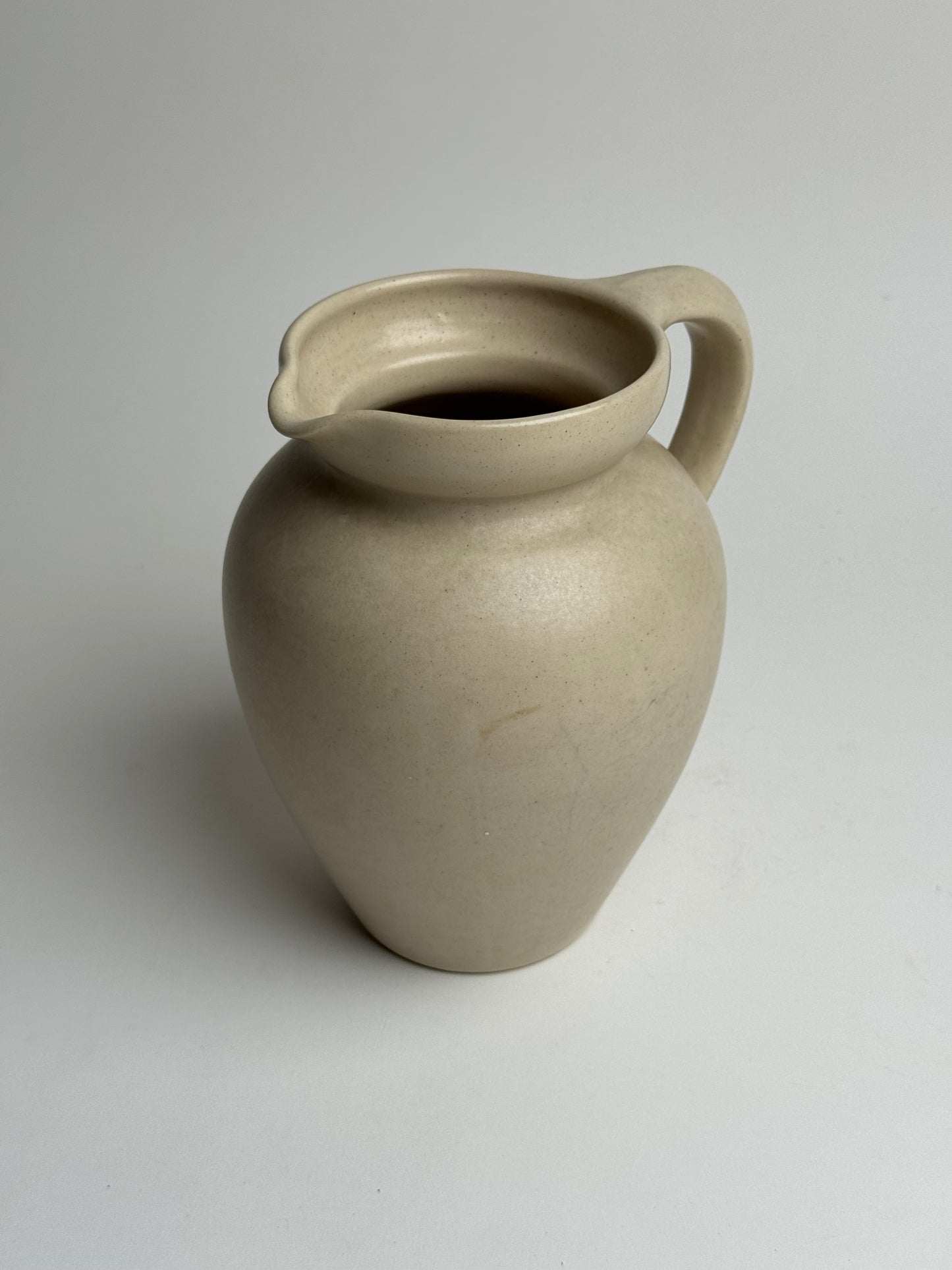 Cream Rounded Jug