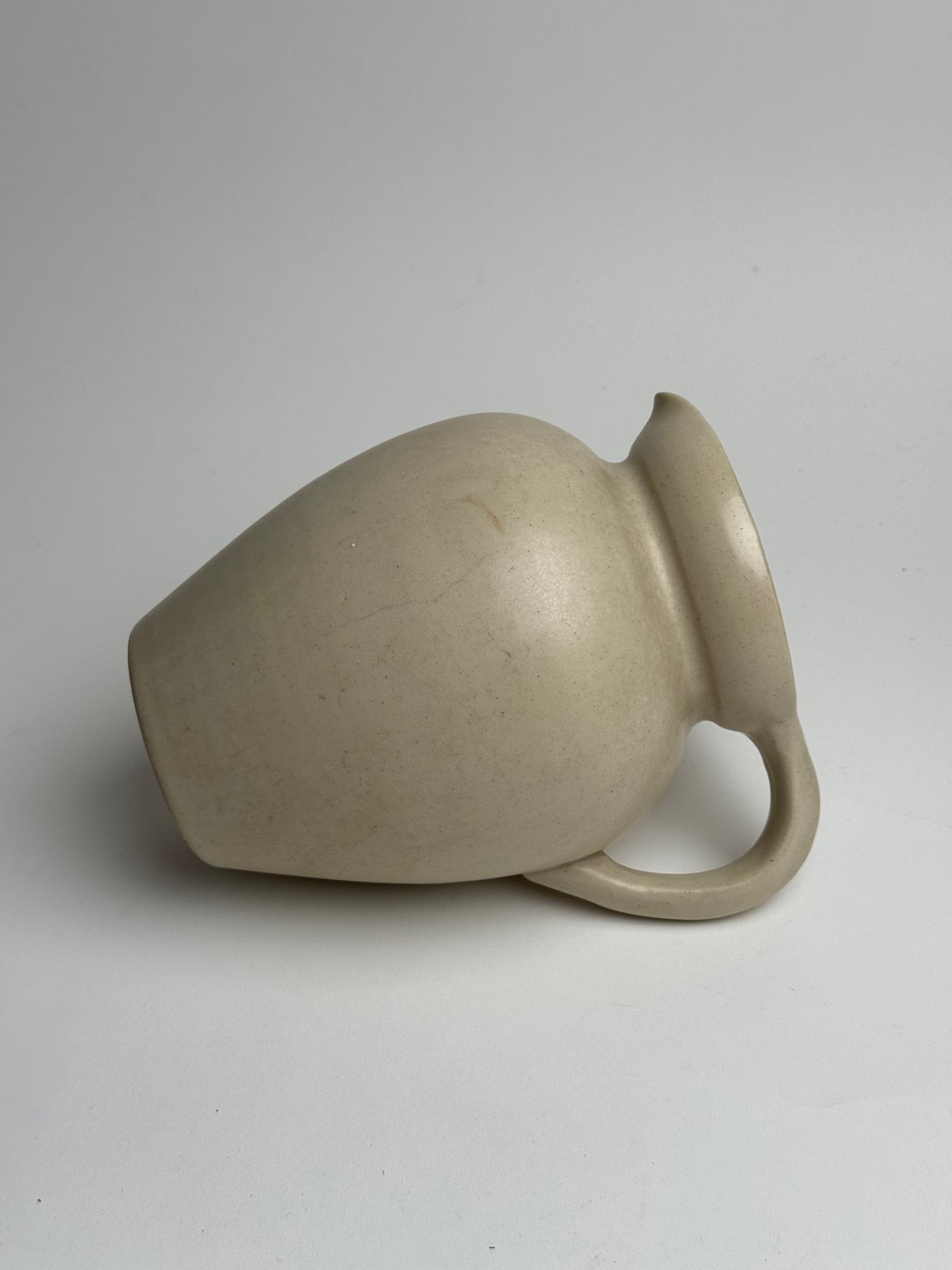 Cream Rounded Jug