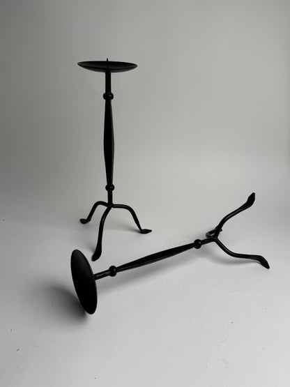 Cast Iron Candlesticks