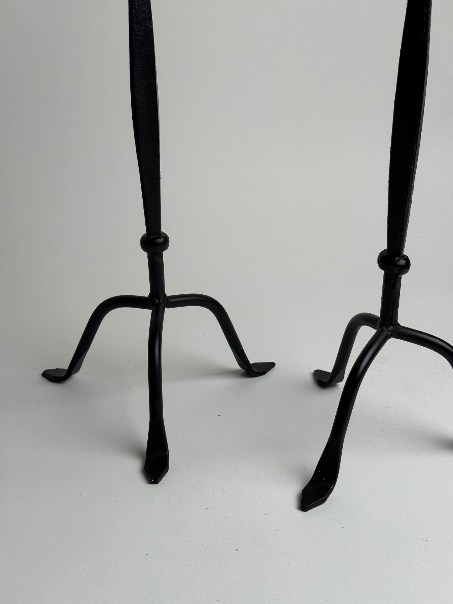 Cast Iron Candlesticks