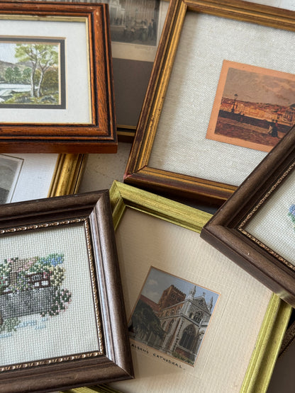 Vintage Framed Art (Various)