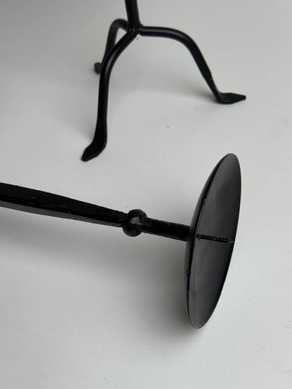 Cast Iron Candlesticks