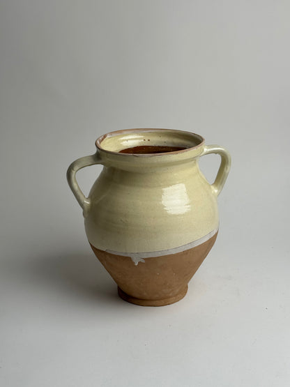 Butter Yellow Twin Handled Vessels