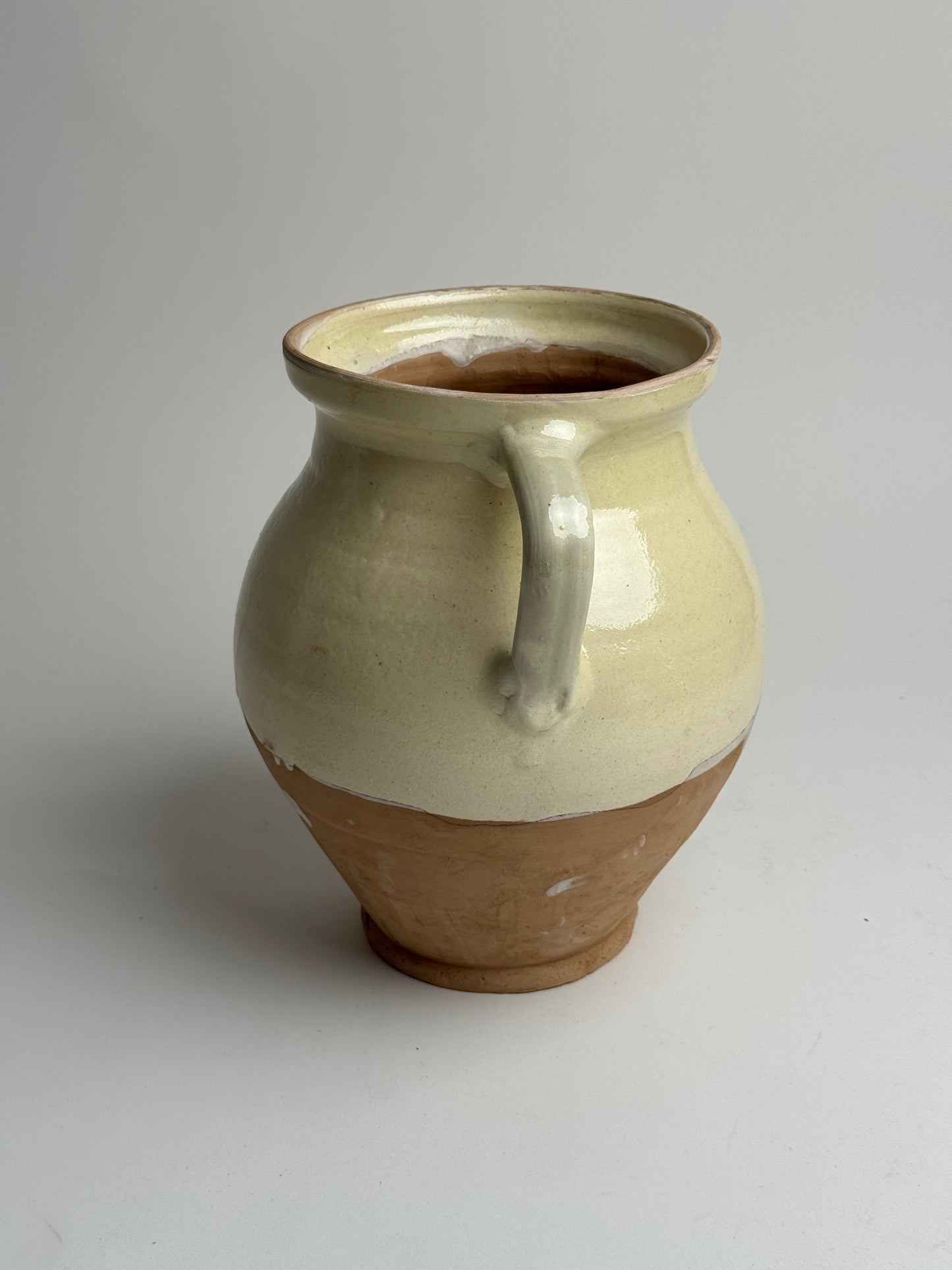 Butter Yellow Twin Handled Vessels
