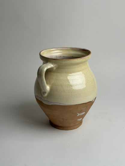 Butter Yellow Twin Handled Vessels